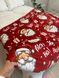 Плед флісовий різдвяний/новорічний Санта-Клаус/Santa-Claus червоний Євро розмір Santa Claus фото 4